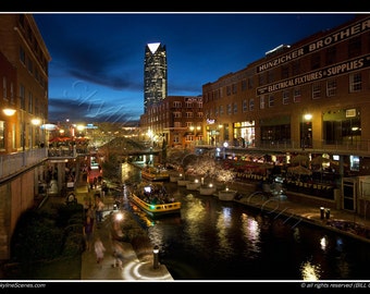 Oklahoma City Skyline Fine art photo unframed print