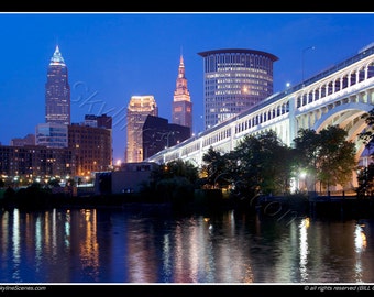 Cleveland Ohio Skyline Fine art photo unframed print