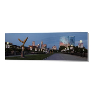 Indianapolis Skyline Panorama Photograph Prints or Canvas