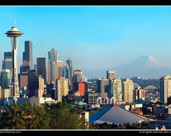 Seattle Washington Skyline Fine art photo unframed print