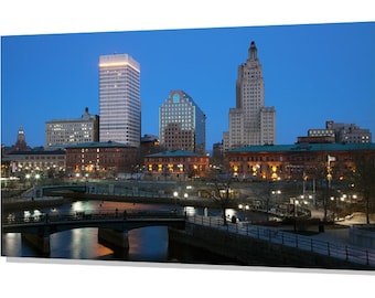 Providence Skyline photograph unframed print