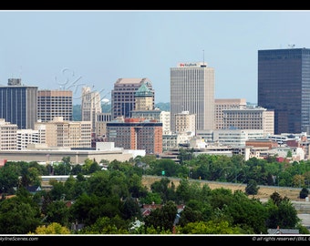Dayton Ohio Skyline Fine art photo unframed print