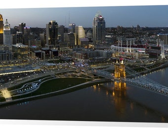 Cincinnati Ohio Skyline Fine art photo unframed print