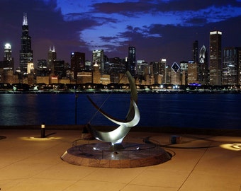 Chicago Illinois Skyline Fine art photo unframed print