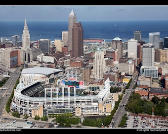 Cleveland Ohio Skyline Fine art photo unframed print