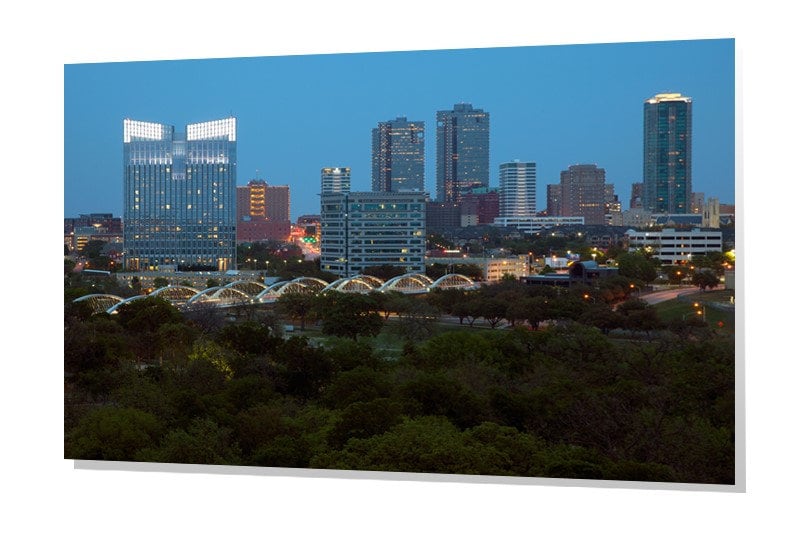 Fort Worth Texas Skyline Fine Art Photo Unframed Print - Etsy