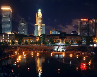 Providence Rhode Island Skyline Fine art photo unframed print