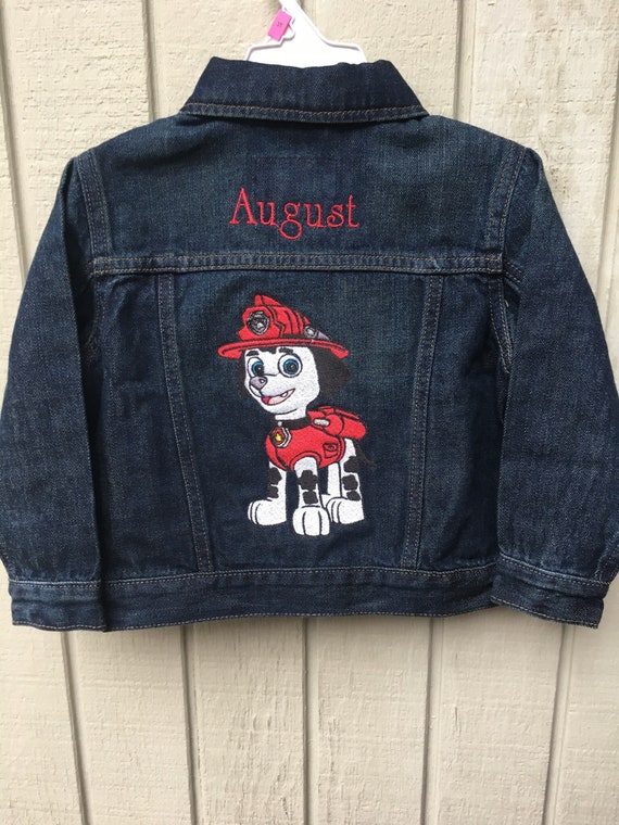 paw patrol jacket boy
