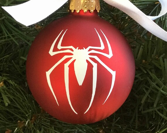 Personalized Spiderman Christmas Ornament