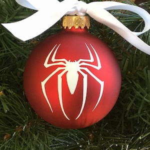 Personalized Spiderman Christmas Ornament