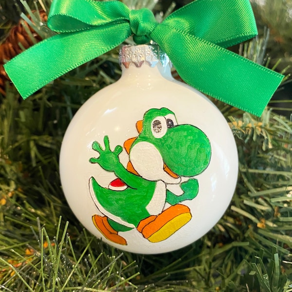 Yoshi Christmas Ornament 