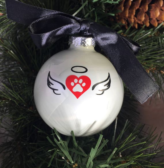 Personalized Pet Loss Ornament - Pet Loss Gift - Memorial Gift - Pet Sympathy Ornament