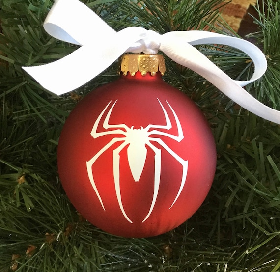 Personalized Spiderman Christmas Ornament