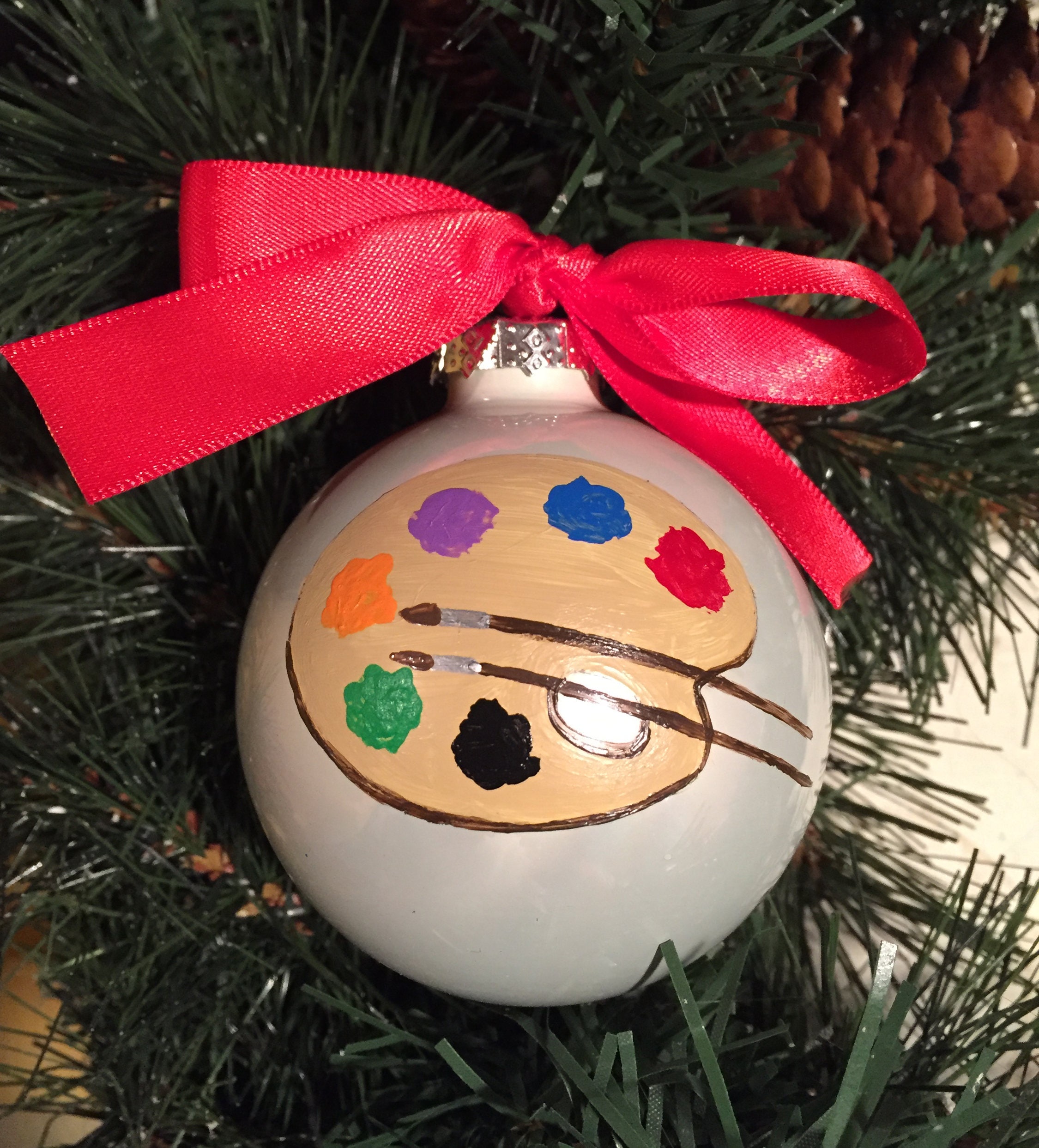Artist Christmas Ornaments 
