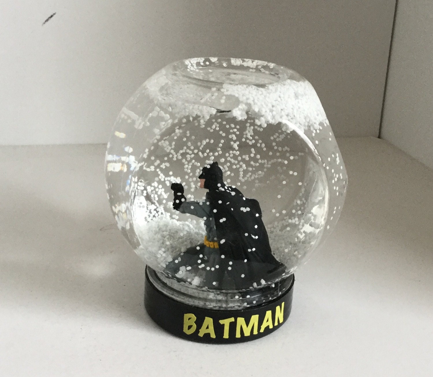 Personalized Batman Snow Globe