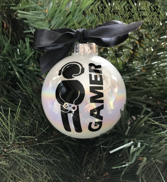 Personalized "Gamer" Christmas Ornament - Christmas Ornament for Gamer