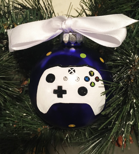 Personalized Game Controller Christmas Ornament - Xbox Controller Ornament - Christmas Ornament for Gamer