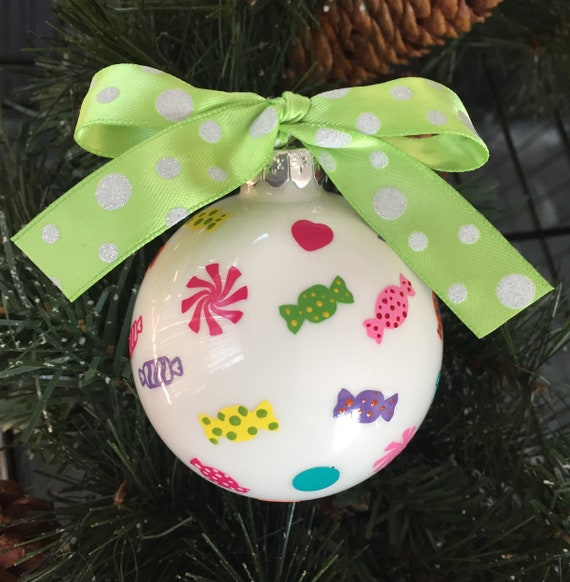 Personalized Assorted Candy Ornament