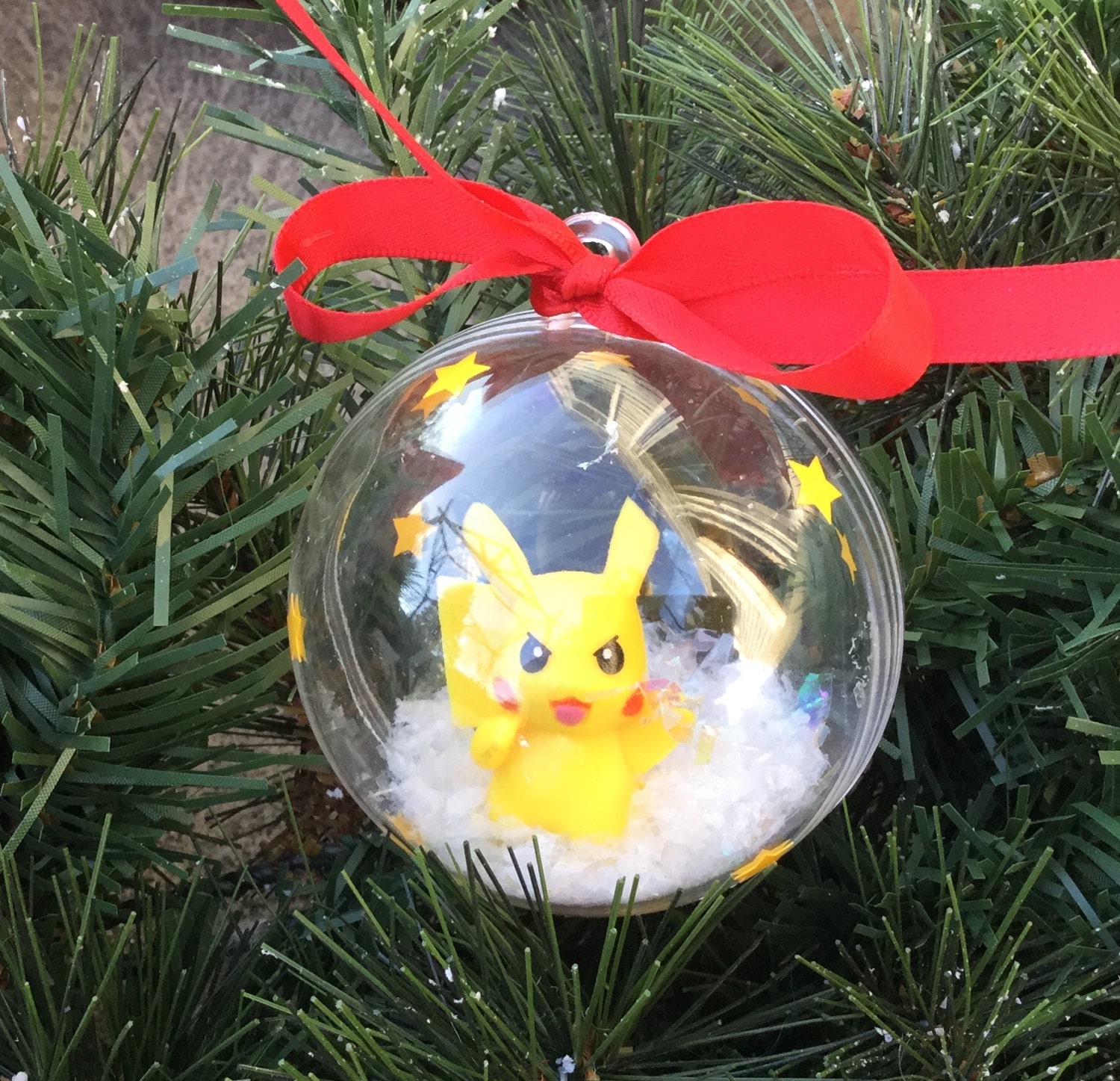 Pikachu Christmas Ornament 