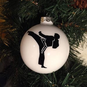 Personalized Karate Ornament - Martial Arts Christmas Gift image 3