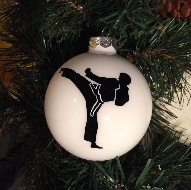 Personalized Karate Ornament - Martial Arts Christmas Gift image 3