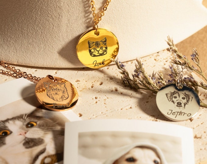 Custom Dog Mom Necklace, Pet Memorial Gift for Her, Personalized Birthday Gift Cat Loss of Dog, Pet Lover Gifts, Dog Mom Gift for her