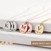 Personalized Initial and Birthday Engraved  Necklace for Women • Custom Name Charm Gift for Best Friends • Dainty Gift for Her -LCN-ID-L 