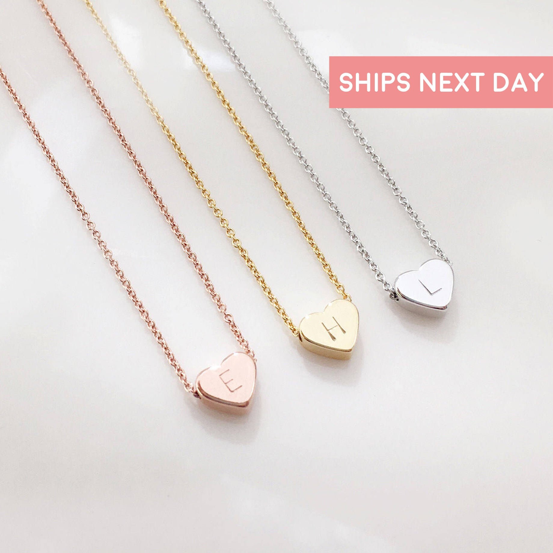 Personalized Gifts For Kids Girls Flower Girl Gift Initial Necklace Gifts For Kids Gift For Her Best Friend Gifts Mothers Day Gift Fhn mignonandmignon