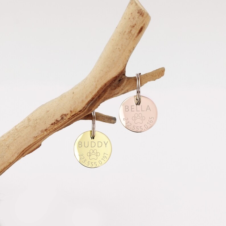 Dog Gift Personalized Dog Tag Pet Custom Collar Tag Dog ID Tag Cat Collar Personalized Pet Necklace LCT