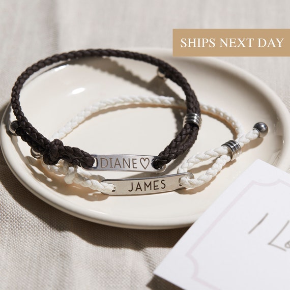 Couples engraved jewelry Clearance