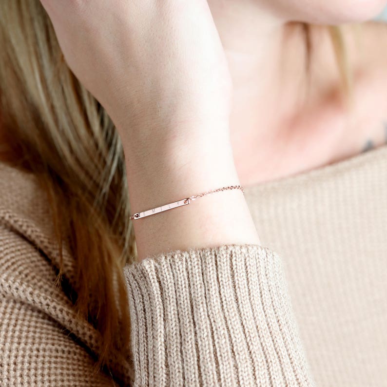 Personalized Bracelet Custom Name Bracelet Gift for Women Etsy UK