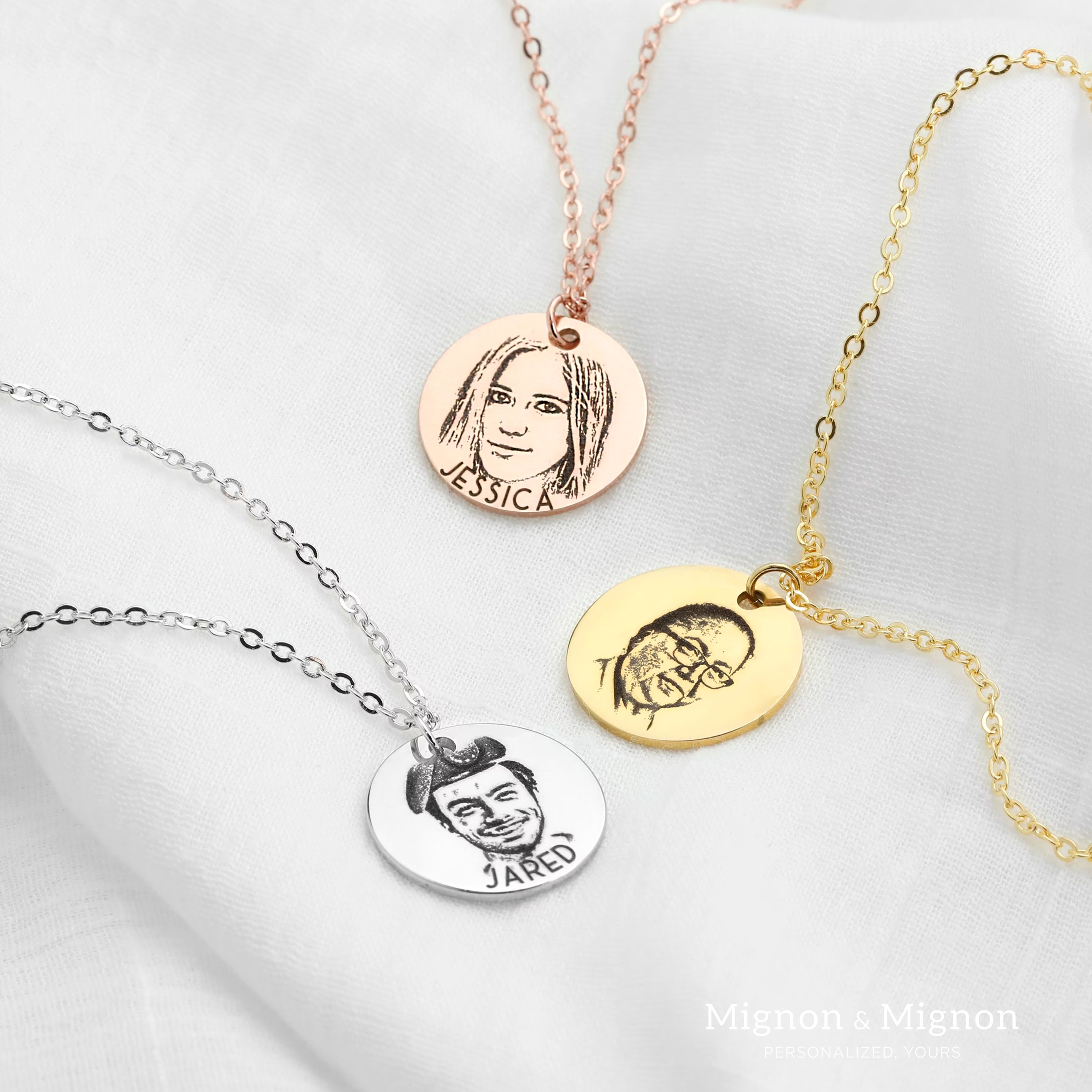 Buy Hidden Photo Necklace Personalized Necklace Customized Your Photo Gift  for Girl Online in India - Etsy