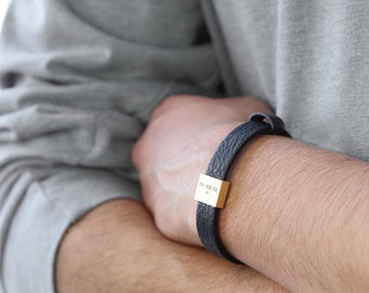 Details about Mens VENICE Half Round Leather MONOGRAM INITIAL Personalised Engraved Bracelet Details about Mens VENICE Half Round Leather MONOGRAM INITIAL Personalised Engraved Bracelet