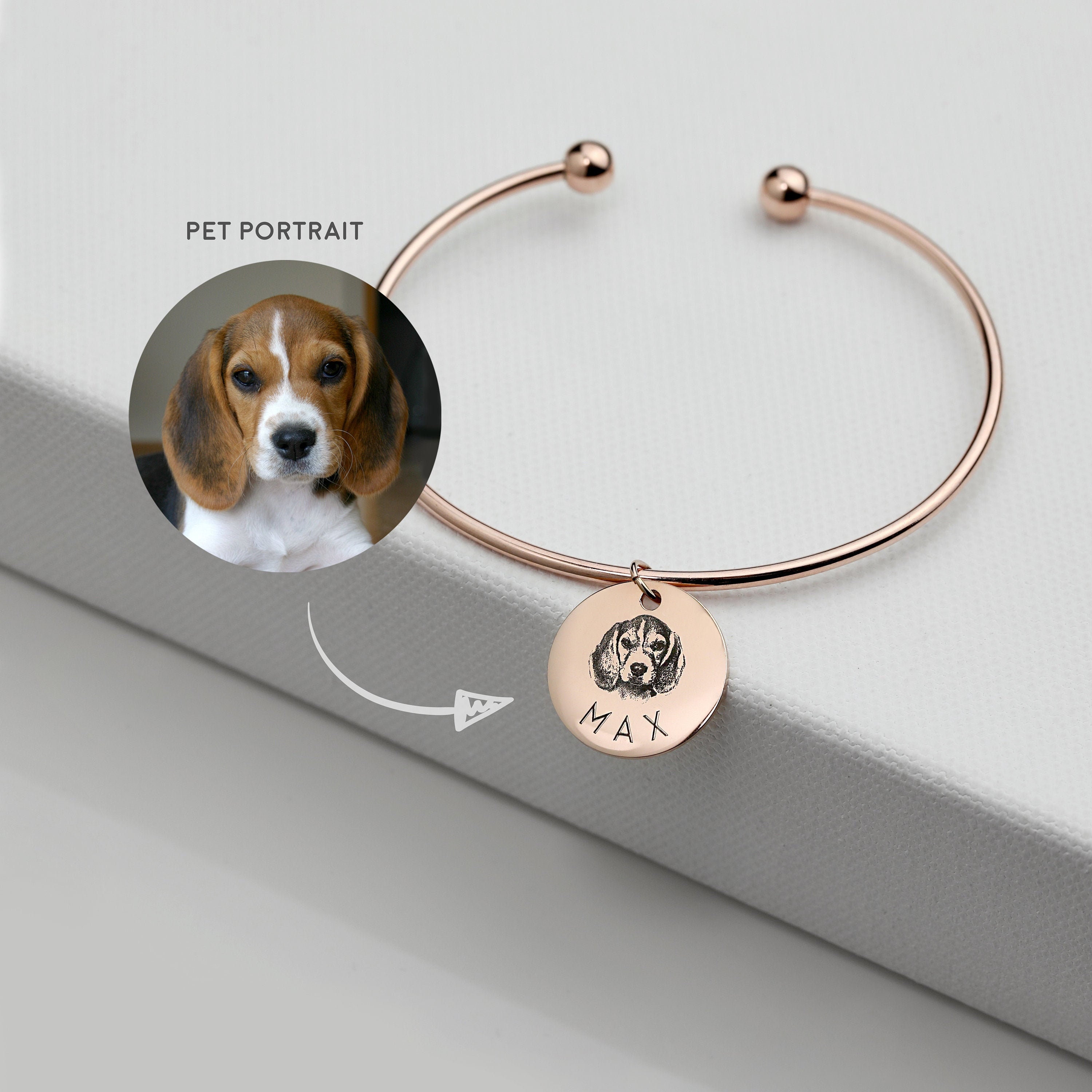 personalized dog bracelet