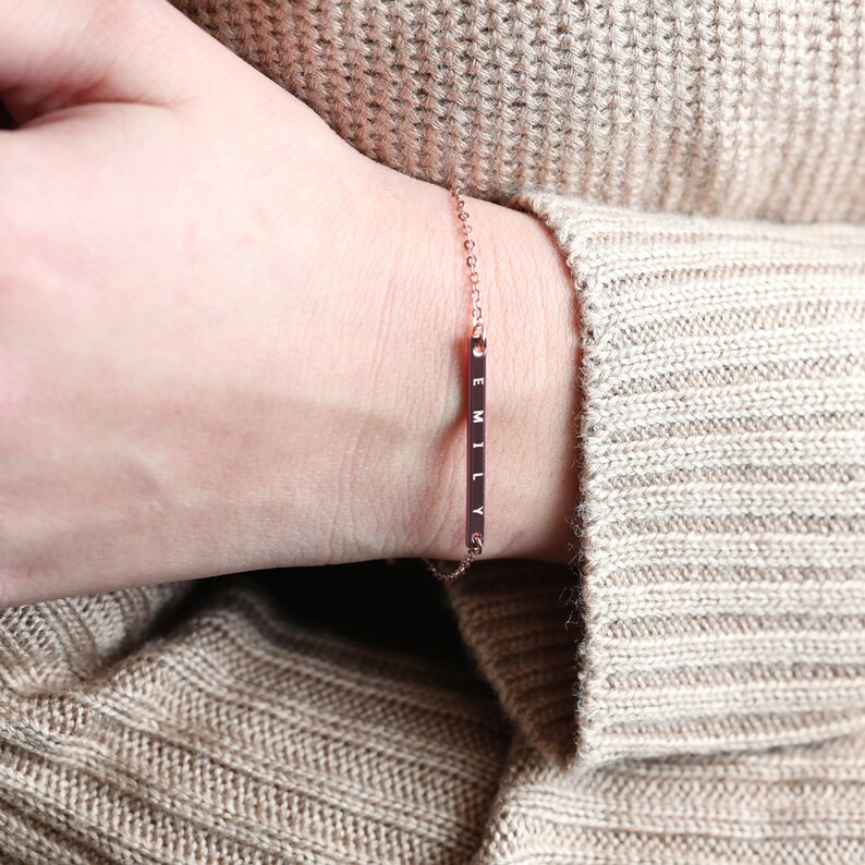 Personalized Bracelet Custom Name Bracelet Gift for Women Etsy UK