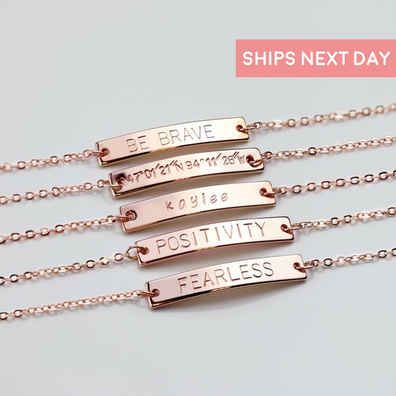 Inspirational Custom Name Bracelet Custom Bracelet Etsy