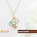 Christmas Gifts Birthstone Necklace for Mom Necklace Mother Gift For Her Personalized Jewelry for Women Gift for Mom -BSON-L-D