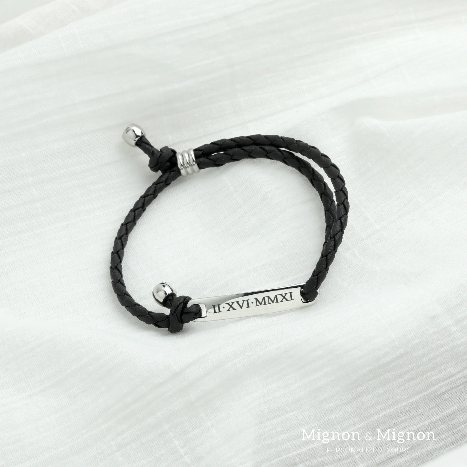 Personalized Couples Bracelet Custom Matching Bracelet for Etsy