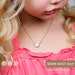 Personalized Initial Necklaces for Women Dainty Handmade Jewelry Fall Gifts for Kids Girls Toddler Necklace Best Friend Birthday Gift -FHN 
