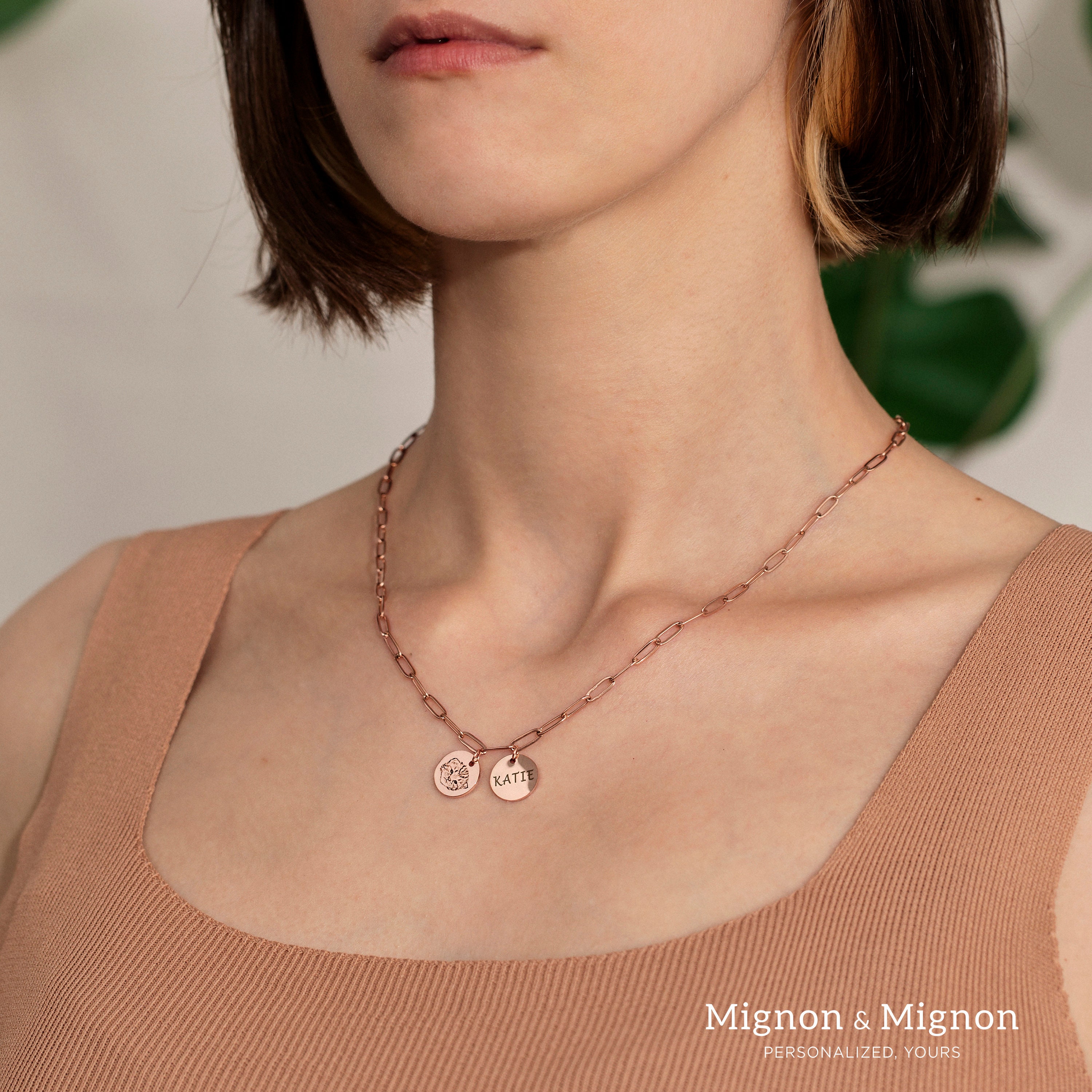 Pet Memorial Gifts Pet Lover Gifts Mother&#39;s Day Gift for Her Dog Necklace Personalized Jewelry for Kids Cat Mom Dog Pet