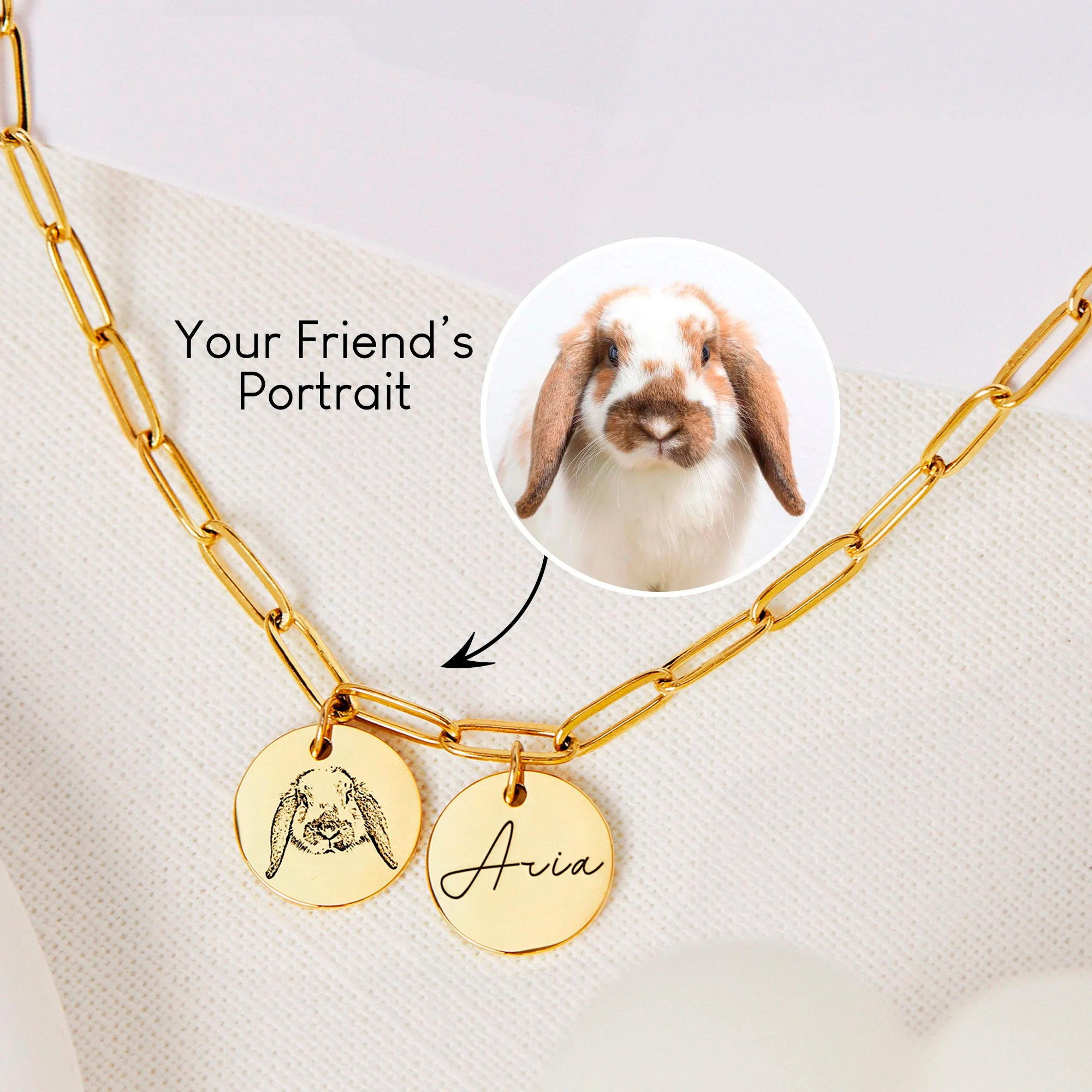 Pet Memorial Gifts Pet Lover Gifts Mother&#39;s Day Gift for Her Dog Necklace Personalized Jewelry for Kids Cat Mom Dog Pet