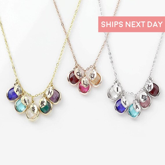 Personalized Birthstone Necklace for 