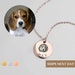 Dog Memorial Gift Pet Personalized Gift for Her Pet Memorial Necklace for Dogmom Cat Dad Pet Loss Dog Remembrance Necklace for Women -LCN-AP 