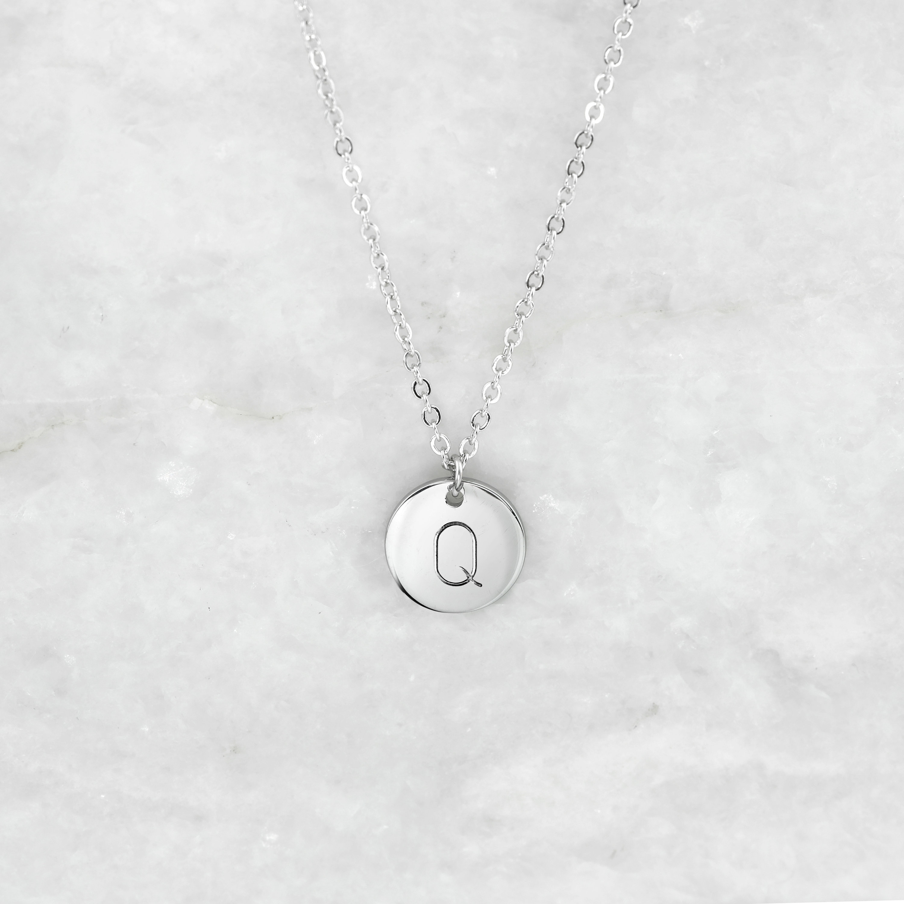 Custom Initial Letter Necklace Personalized Jewelry Gift Etsy UK