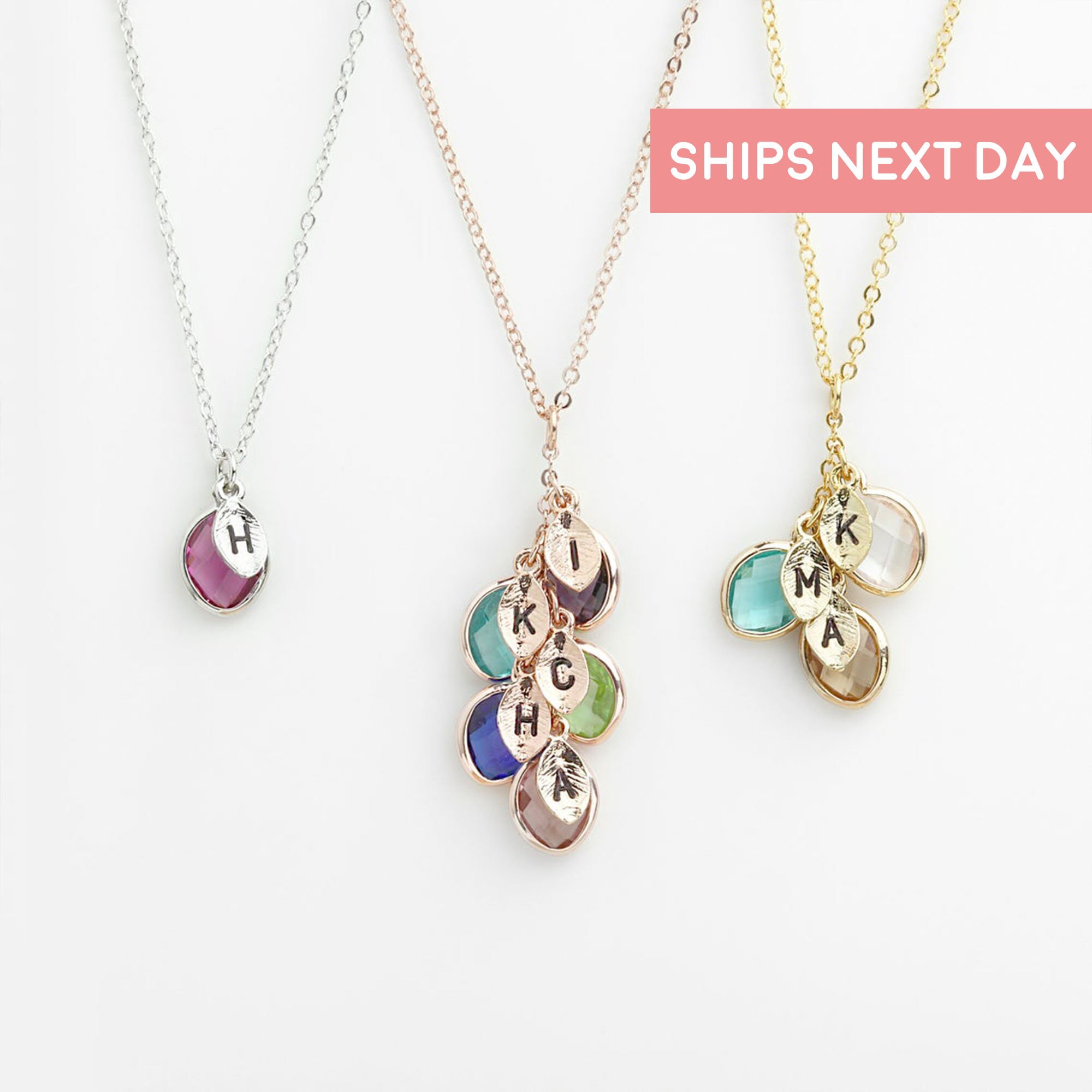 Jewelry Handmade Birthstone Necklace 