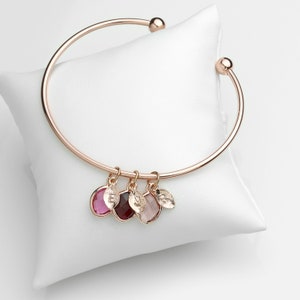 mother's bracelet children's birthstones