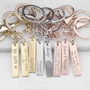 custom keychain for boyfriend