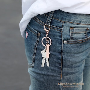 Key Rings Tag Custom Keychain Personalized Mother's Day Gift for Women Men Mothers Day Gift for Him Bestie Boyfriend Gift Ideas image 5