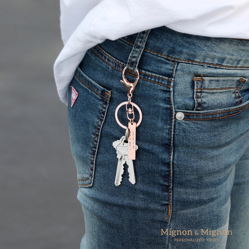 Key Rings Tag Custom Keychain Personalized Mother's Day Gift for Women Men Mothers Day Gift for Him Bestie Boyfriend Gift Ideas image 5