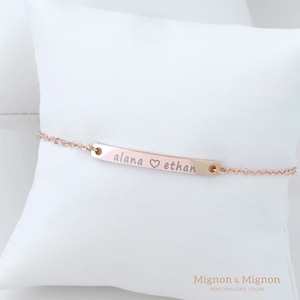 Personalized Bracelet For Woman Engraved Name Jewelry For Mom Custom Family Anniversary Friendship Bridesmaid Proposal Mother's Day Gift image 2